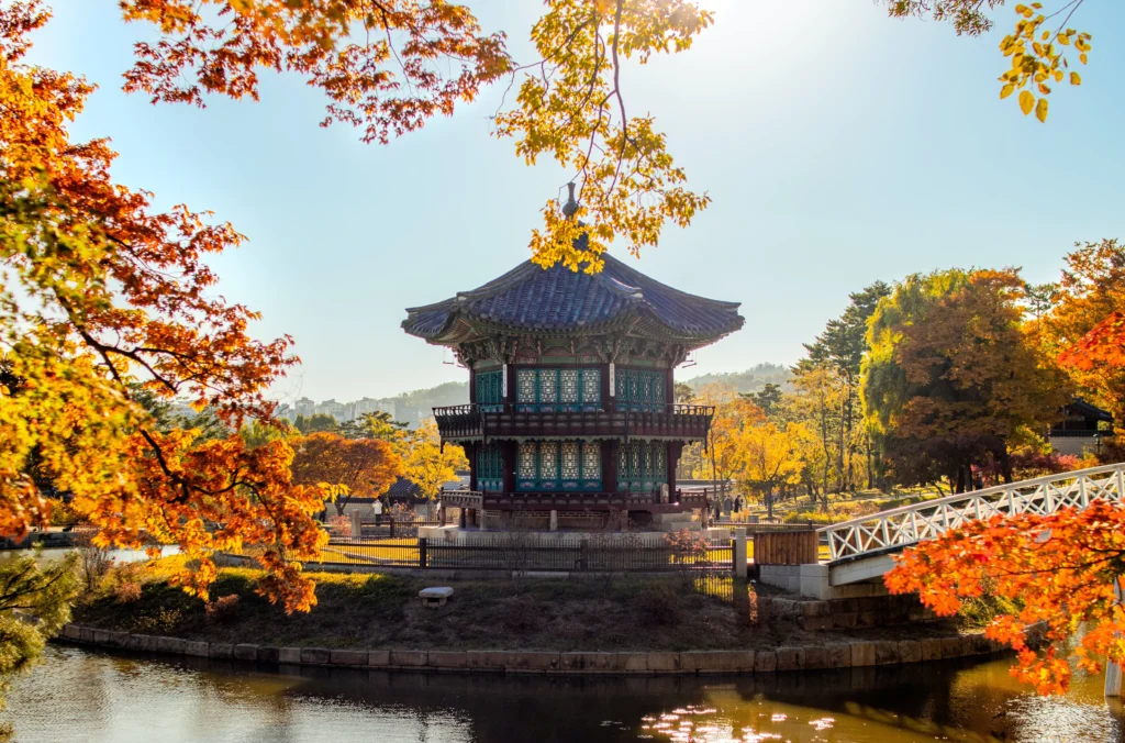 gyeongbokgung seoul en automne