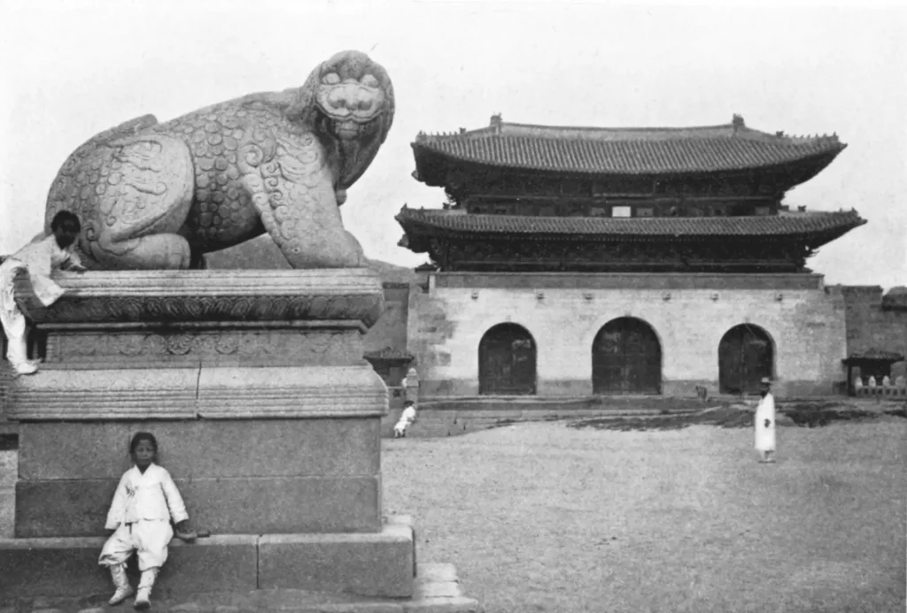 porte gwanghwamun 1900